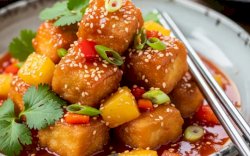 Resep Tahu Asam Manis Renyah, Saus Mengilap dan Gurihnya Bikin Nasi Hangat Makin Nikmat
