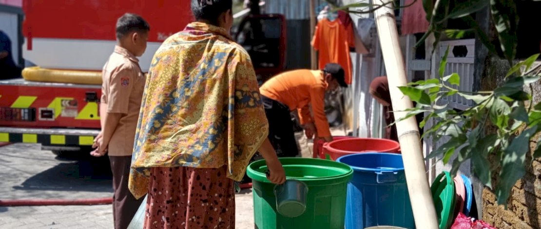 Bantu Warga Terdampak Kekeringan, Pemkot Makassar Pastikan Distribusi Air Bersih ke Semua Kecamatan