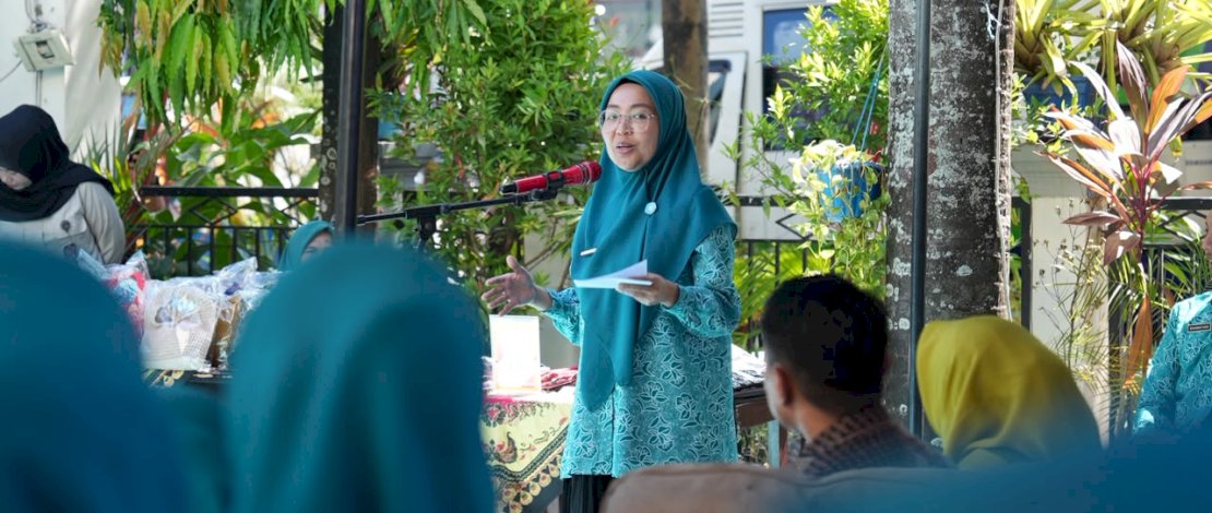 Ketua Tim Penggerak PKK Kota Makassar, Melinda Aksa