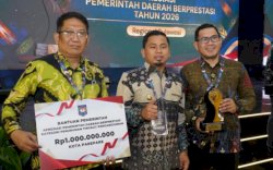 Parepare Raih Penghargaan Nasional Penurunan Pengangguran, Diganjar Bantuan Rp1 Miliar