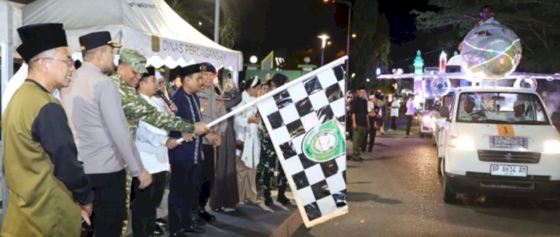Takbir Keliling Idul Adha di Parepare Semarak, Wali Kota Ingatkan Tertib Berlalu Lintas
