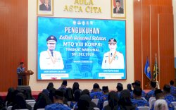 Sulsel Jadi Tuan Rumah MTQ VIII KORPRI Nasional, Jufri Rahman Lepas Kafilah Daerah