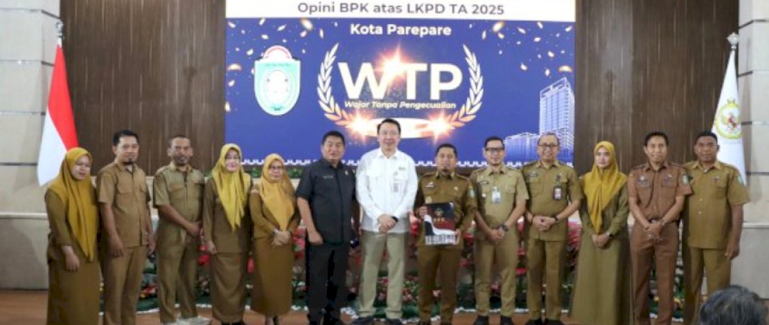 Parepare Kembali Raih WTP, Tasming Hamid Tegaskan Bukan Sekadar Predikat