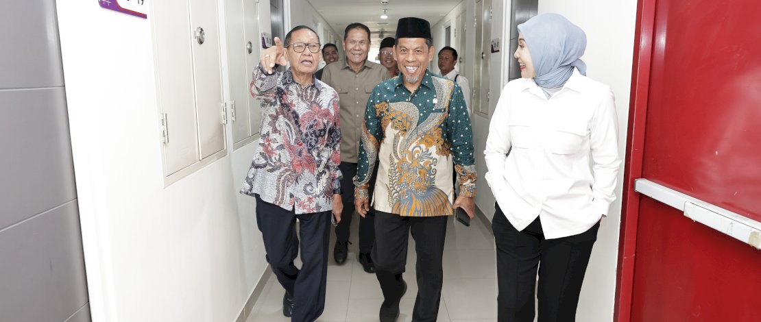 Anggota Komisi V DPR RI, saat meninjau kelayakan hunian Apartemen/Rusun, dalam Kunjungan Kerja Spesifik Komisi V di Apartemen/Rusun Samesta Mahata Serpong, Tangerang Selatan, Banten, Jumat, 28 Agustus 2026.