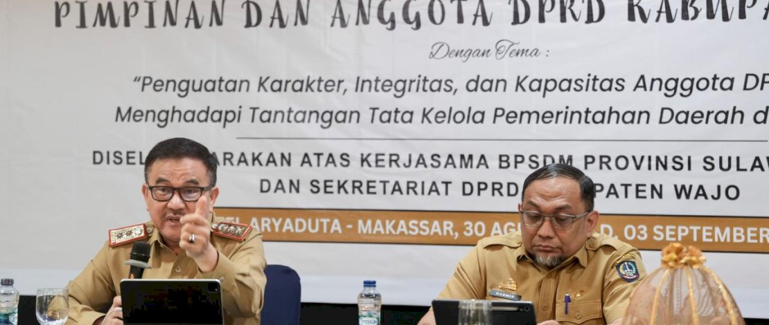 Jufri Rahman Tekankan Sinkronisasi Program Pemprov dan Pemkab Wajo untuk Pembangunan 2027