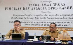 Jufri Rahman Tekankan Sinkronisasi Program Pemprov dan Pemkab Wajo untuk Pembangunan 2027