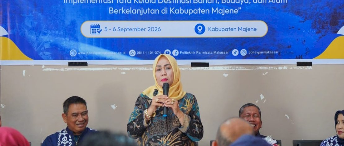 Poltekpar Makassar Perkuat Tata Kelola Pariwisata Majene melalui PKM dan Kolaborasi Strategis