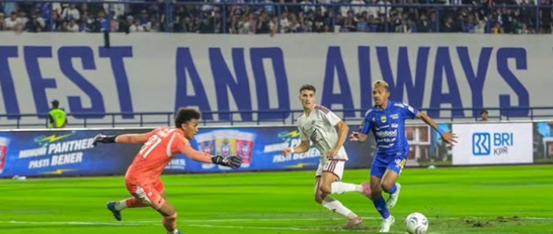 Persib Bandung Comeback, PSM Makassar Tumbang 1-3 di Laga Pembuka Super League