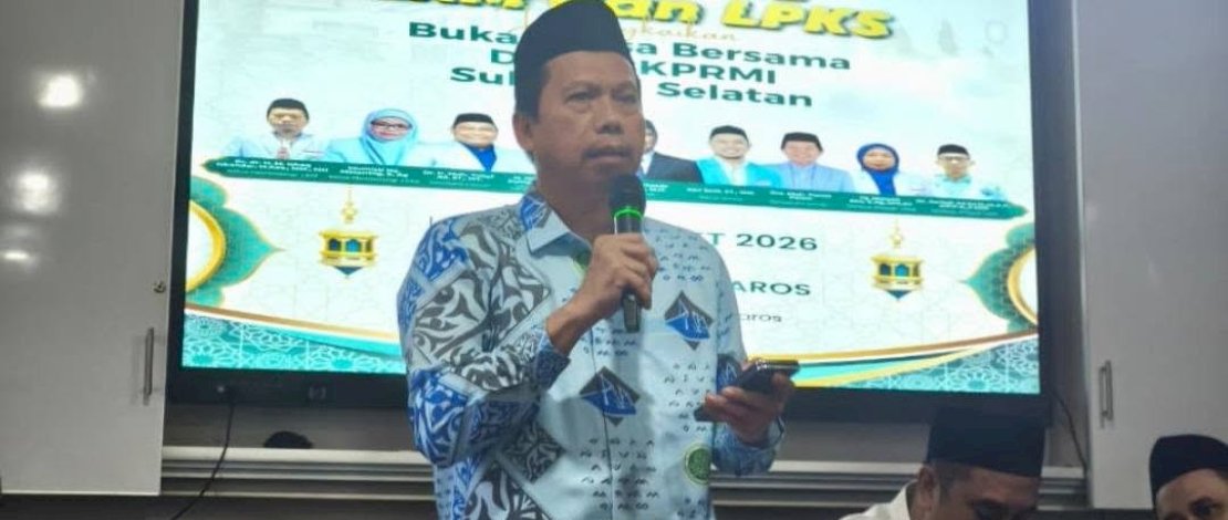 Ketua DPW BKPRMI Sulawesi Selatan Dr. dr. H. M. Ishaq Iskandar, M.Kes., MM., MH