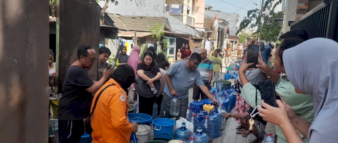Kemarau Panjang, Appi Instruksikan Bantuan Air Bersih Disalurkan Setiap Hari ke Rumah Warga, Sembari Bangun 18 SPAM