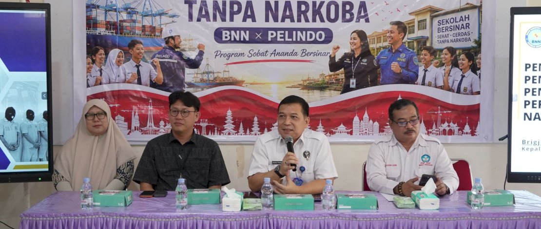 Pelindo Regional 4 Gandeng BNN Edukasi Antinarkoba di Kalangan Pelajar