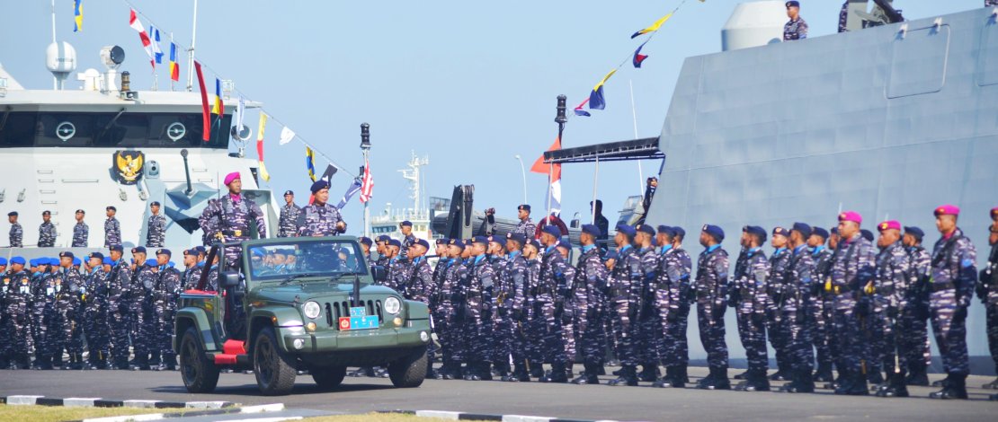 Peringati Hari Jadi Ke-81 TNI AL Tahun 2026, TNI AL Kodaeral VI Gelar Apel Siaga 