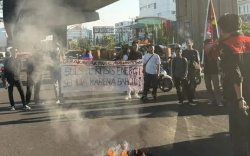 Mahasiswa Makassar Turun ke Jalan, Suarakan Krisis Energi Sulsel