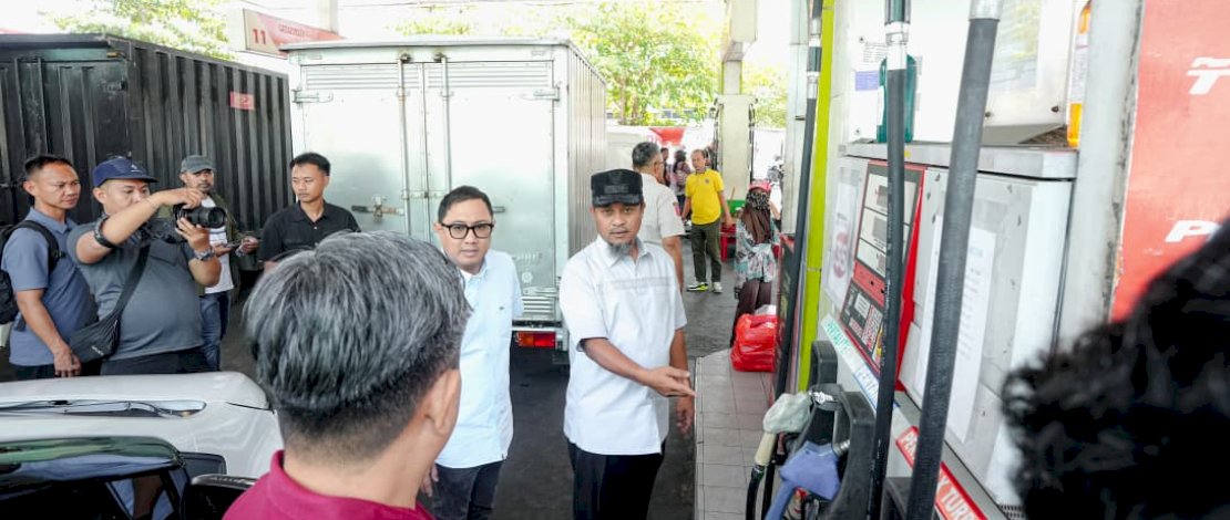 Kembali Sidak SPBU di Makassar, Gubernur Sulsel Dorong Seluruh Nozzle Dioptimalkan