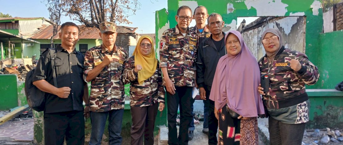 Pasca terpilihnya Irman Yasin Limpo sebagai Ketua FKPPI Kota Makassar, para pengurusnya langsung menyambangi korban kebakaran Asrama Mattoanging, Sabtu, 12 September 2026.