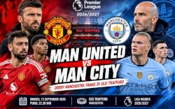 MU vs Man City: Old Trafford Jadi Arena Adu Gengsi Dua Raksasa Manchester