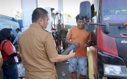 Pantau SPBU Ussu-Malili, Bupati Luwu Timur Tegaskan Tak Ada Toleransi Pelanggaran Ganjil Genap