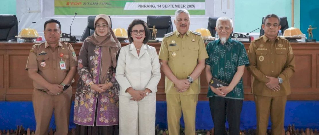 Pemkab Pinrang Perkuat Kolaborasi Lintas Sektor Tekan Stunting