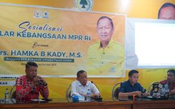 Sosialisasi Empat Pilar Kebangsaan, Hamka B Kady Ingatkan Peran Strategis Kepala Desa Jaga Kerukunan