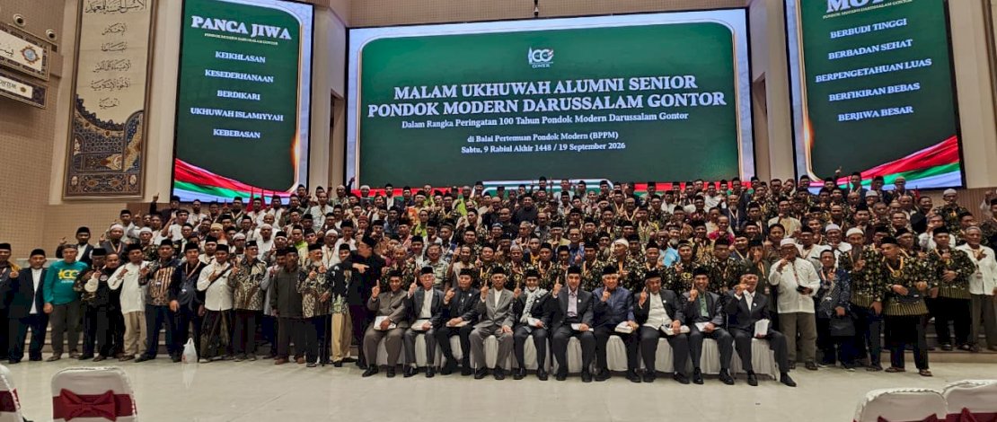 Hadiri Peringatan 100 Tahun Gontor, KH Abdul Djalil Thahir Kenang Masa Pendidikan di Gontor dan Teguhkan Visi Besar Pesantren Darul Aman