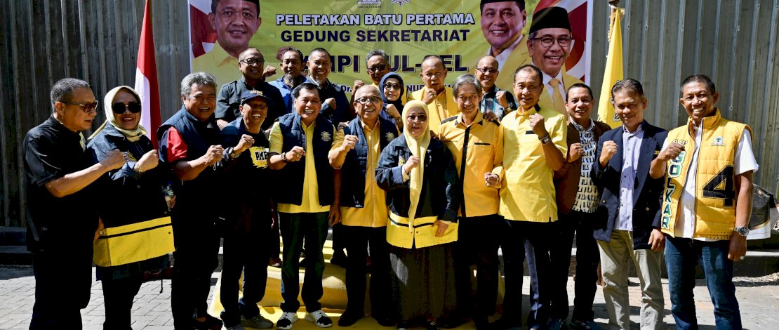 Golkar Sulsel Bangun Sekretariat AMPI, IAS Siapkan Laboratorium Kader untuk Rebut Kejayaan Partai