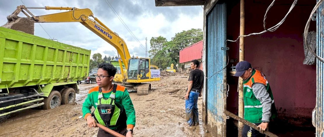 Dampak bencana banjir bandang dan galodo yang menerjang wilayah Kabupaten Solok, Sumatera Barat, memperlihatkan kondisi yang sangat memprihatinkan.