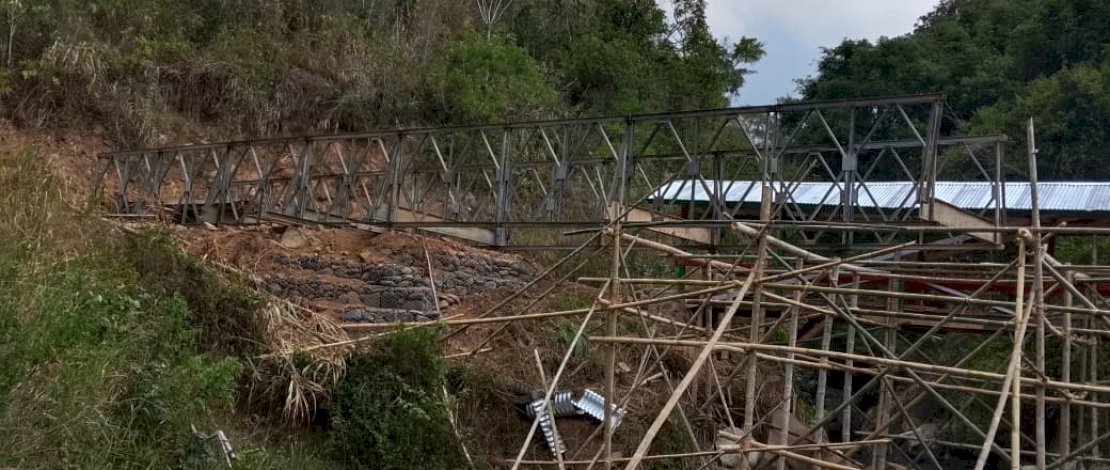 Jembatan Bailey di Seko Dikebut, Pemprov Sulsel Targetkan Akses Warga Kembali Terbuka Oktober 2026