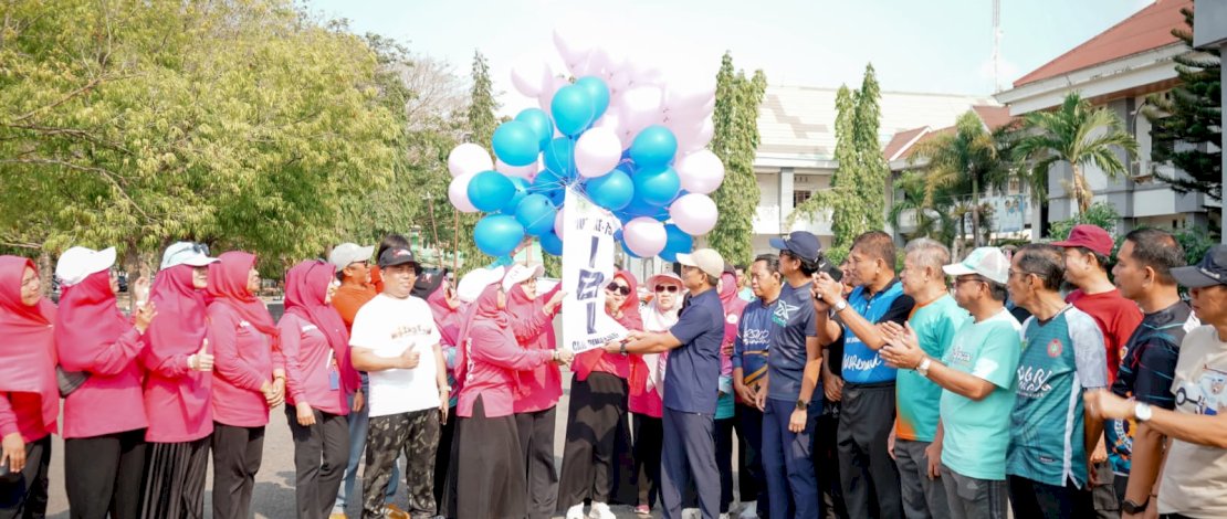 Buka HUT ke-75 IBI Pinrang, Wabup Sudirman Bungi Tekankan Peran Bidan Cegah Stunting