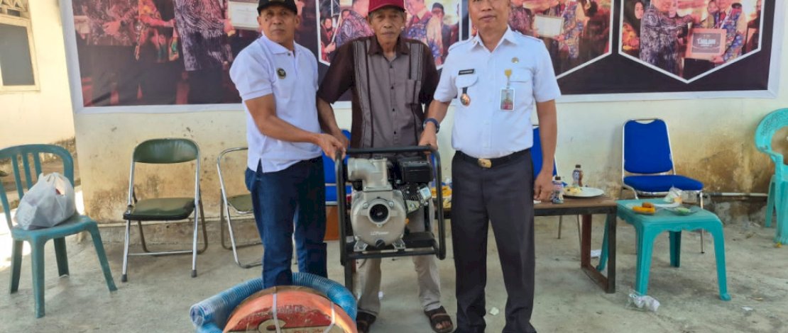Bupati Takalar Respons Cepat Keluhan Petani, Pompa Air Diserahkan Sehari Kemudian