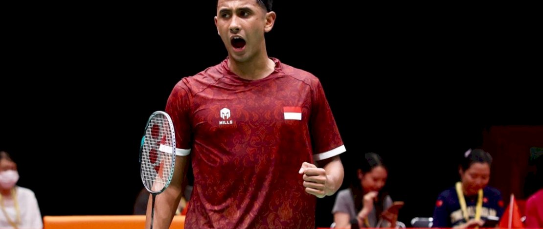 Pemain bulu tangkis tunggal putra Indonesia, Alwi Farhan. (Dok. Humas PBSI)