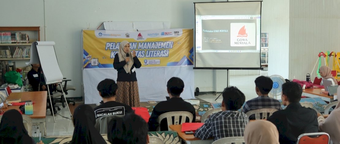 Pelatihan Manajemen Komunitas Literasi yang digelar selama dua hari, 26-27 September 2026.