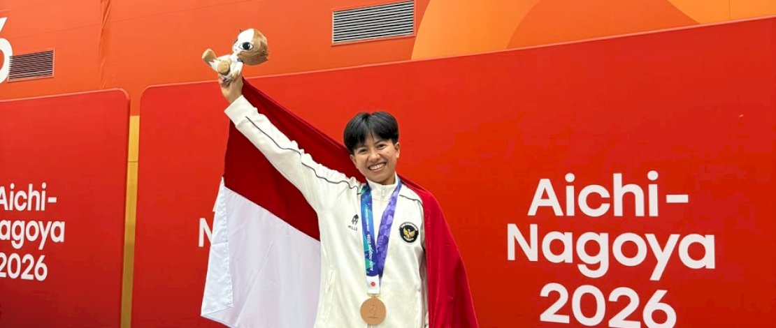 Yuliana, atlet sepak takraw asal Bantaeng berprestasi di Asian Games 2026.