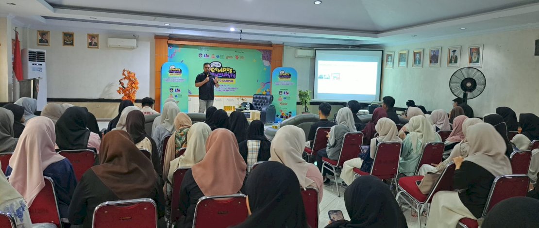 Double Group Academy Motivasi Mahasiswa FSIKP UMI, Buka Peluang Magang di Industri Event