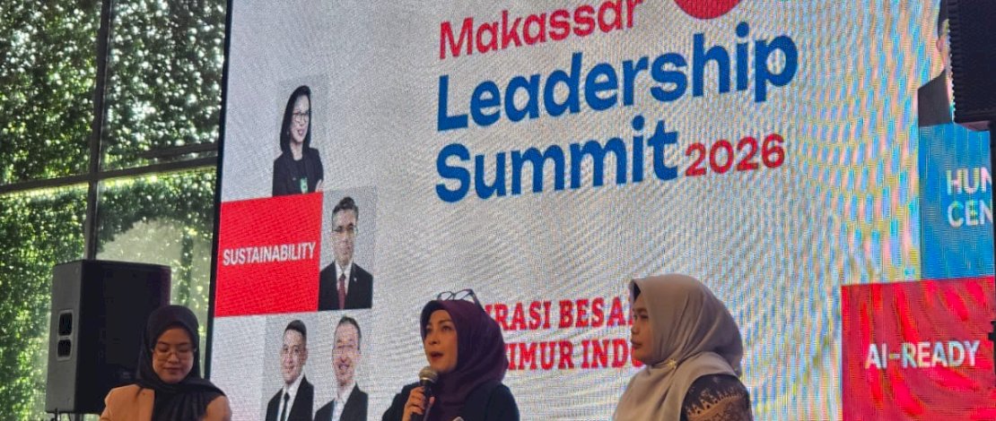 Hasnaeni Asri, Wakil Direktur GNIK Area Sulsel bersama Fauziah Zulfitri Ketua Panitia Makassar Leadership Summit 2026 | Founder Insight Indonesia