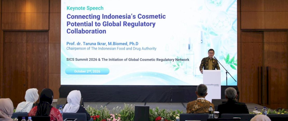 Kepala BPOM Prof. dr. Taruna Ikrar, M.D., M.Biomed., Ph.D. 