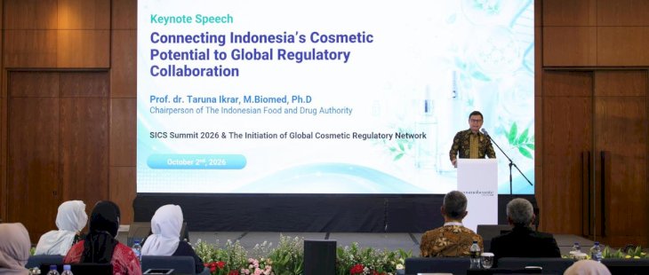 Taruna Ikrar Kepala BPOM Inisiasi Global Cosmetic Regulatory Network, Indonesia Dorong Kolaborasi Regulasi Kosmetik Dunia