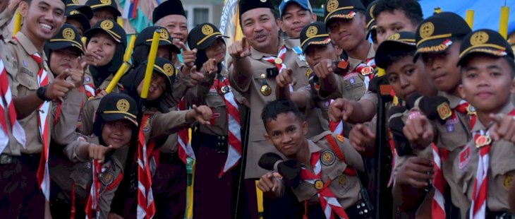 Bupati Andi Abdullah Rahim Buka Kegiatan KOMPAK: Wadah Kreativitas dan Karakter Generasi Muda Pramuka