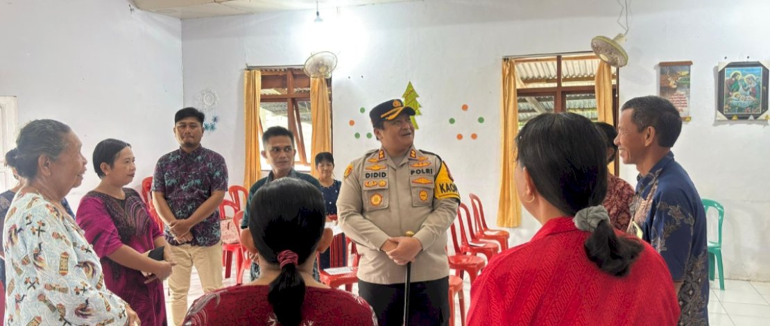 Kapolres Selayar, AKBP Didid Imawan, bersama sejumlah tokoh masyarakat, beberapa waktu lalu.