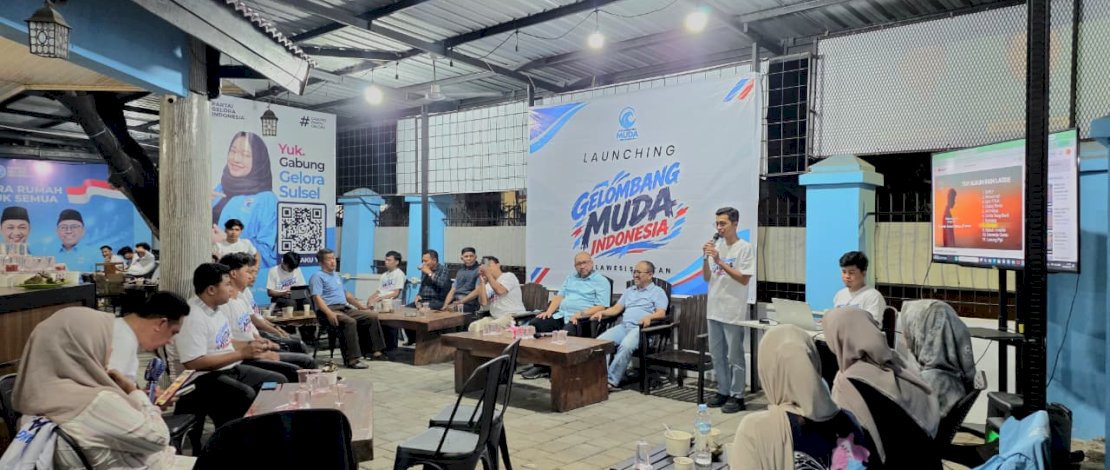  Anak Muda Jangan Sekadar Jadi Massa Politik, Gelora Sulsel Dorong Generasi Muda Punya Agenda Sendiri