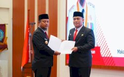 Andi Sudirman Titip Target Pembangunan ke Pj Sekda Sulsel, Minta Program Prioritas Dikawal hingga Tuntas