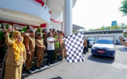Perkuat Gizi Anak, Gubernur Sulsel Lepas Distribusi Bantuan Susu untuk 24 Kabupaten/Kota