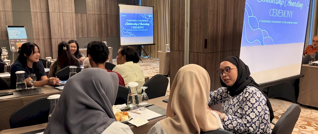 Sesi Konsultasi Calon Mahasiswa dan Orang Tua, Sampoerna University Roadshow hadir di Makassar untuk memperkenalkan Sampoerna University sebagai salah satu pilihan generasi muda Sulawesi Selatan dalam mempersiapkan diri menghadapi dunia kerja global. Sampoerna University merupakan universitas pertama di Indonesia

