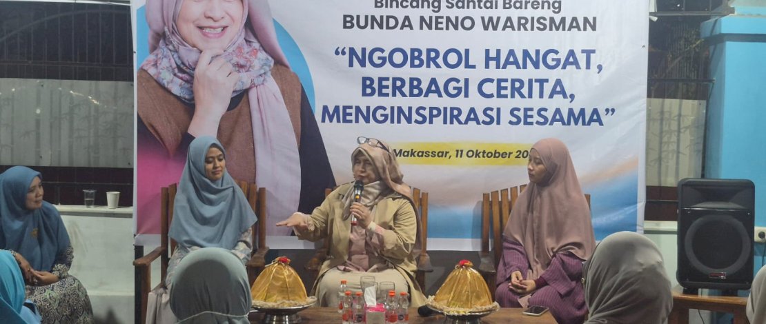 Neno Warisman Beri Motivasi Perempuan Gelora Sulsel