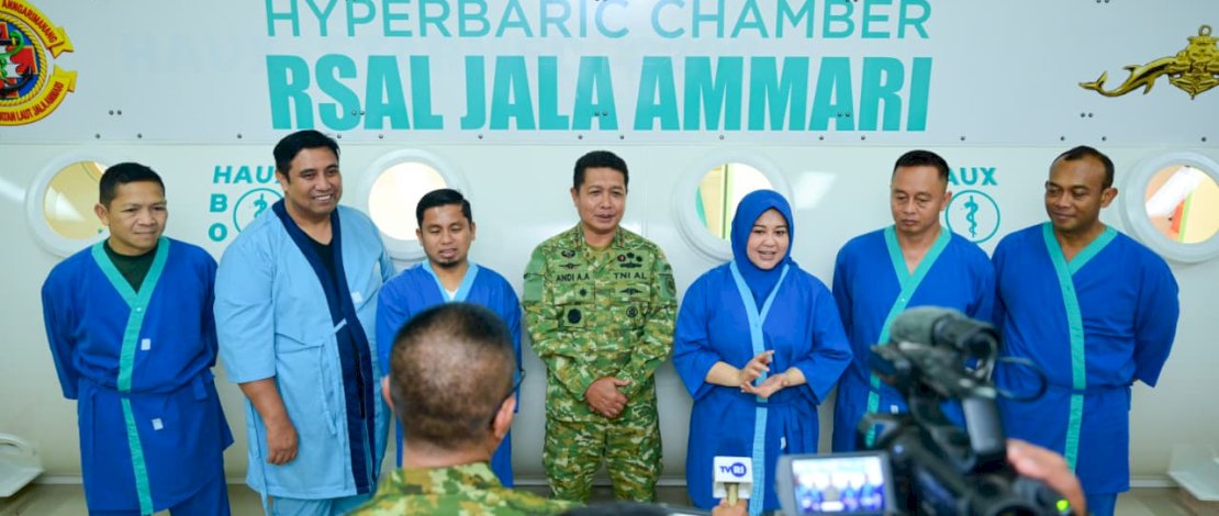 Wagub Sulsel Fatmawati Rusdi Ajak Kepala Daerah se-Sulsel Sosialisasikan Manfaat Terapi Hiperbarik