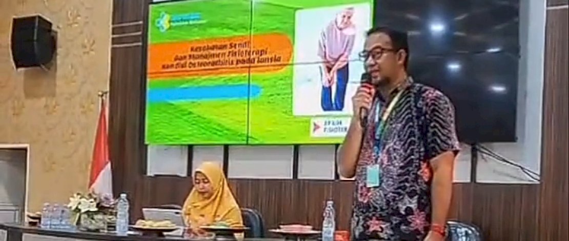 Sekolah Lansia Sipakalebbi Makassar Bekali Peserta Edukasi Kesehatan Sendi