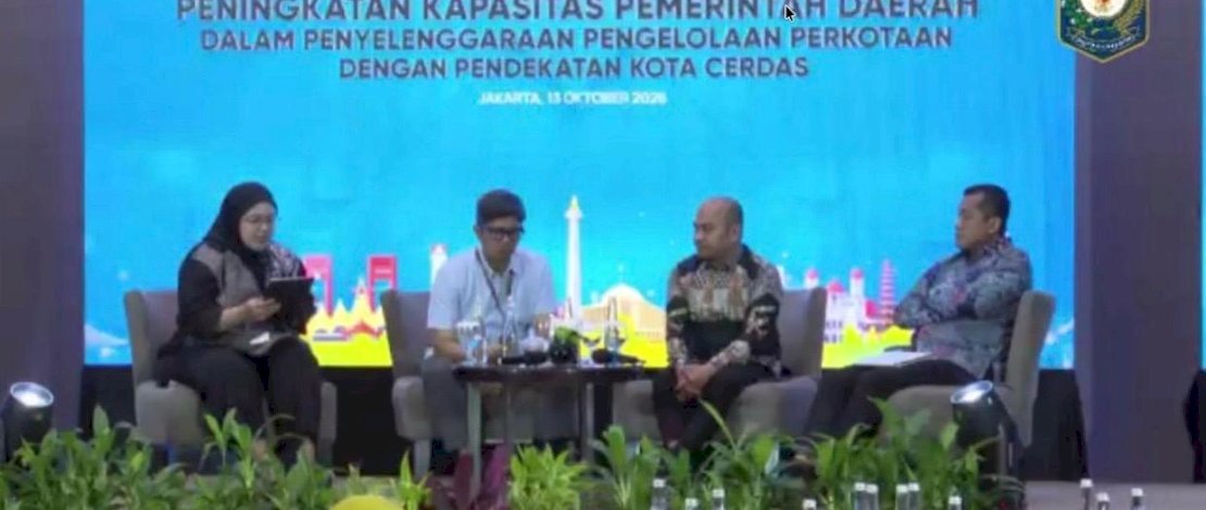 Kadis Kominfo Makassar Paparkan Inovasi Lontara+ dan Command Center di Forum Kota Cerdas Kemendagri