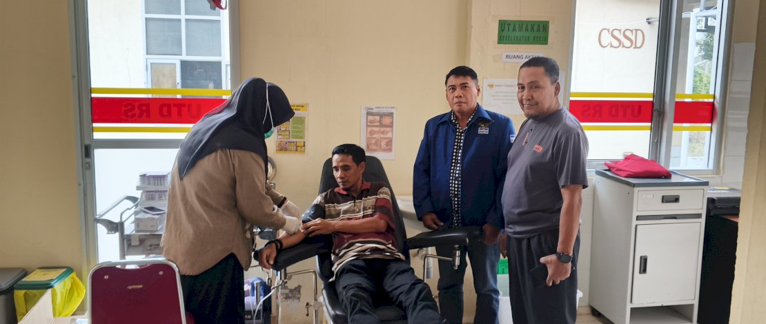 DPC Demokrat Kabupaten Kepulauan Selayar menggelar aksi sosial donor darah, Rabu, 14 Oktober 2026.