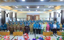 Tim Penggerak PKK Takalar Gelar Rapat Rutin Dirangkaikan Peringatan Maulid Nabi Muhammad SAW 1448 H