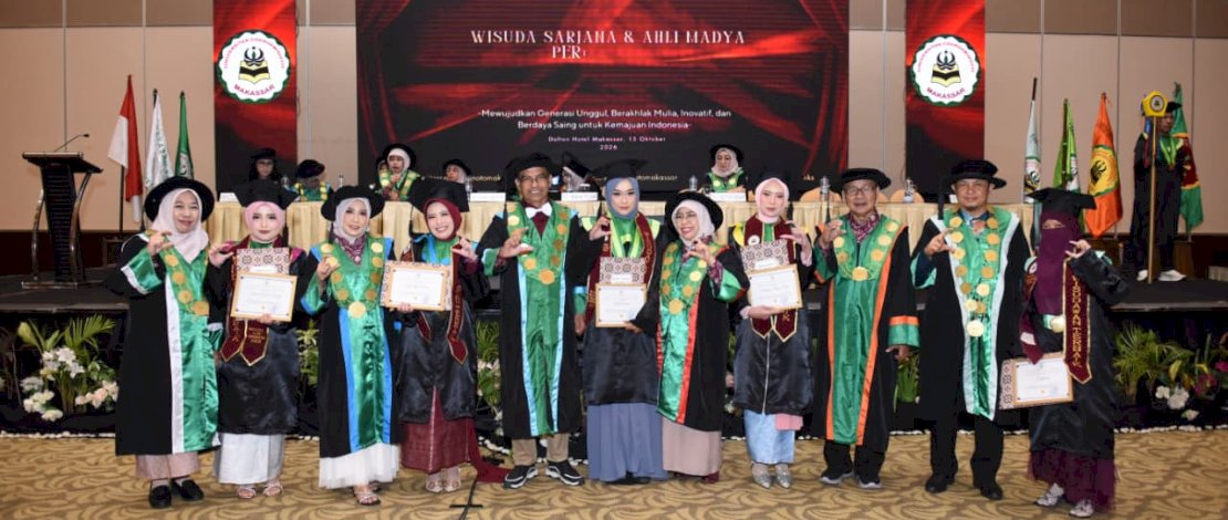 Wisuda ke-22 UCM Makassar: Cetak 3.159 Alumni, Mahasiswa Baru Melonjak 47 Persen