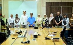 Plt Dirut Andi Syahrum Sambut Audiensi OJK Sulselbar, Bahas Kebutuhan Layanan Air Bersih